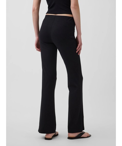 GAP（ギャップ）の「モダン ワイドリブ フレアパンツ（その他パンツ・レディース・ブラック/ブラウン・L/XXS/M/XS/S）」の7枚目の写真