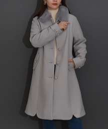 libelle more（リベル モア）の「エコファー衿付きエレガンスロングコート（その他アウター）」