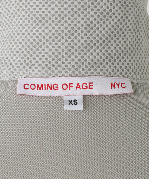 セール】COMING OF AGE / カミングオブエイジ FITTED ZIP JACKET