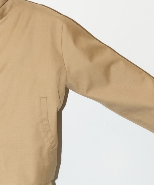 GOAT ESSENCE(ゴートエッセンス)の「STAND COLLAR JACKET(ブルゾン・メンズ・グレー/ブラック/ベージュ・1/2/3)」の16枚目の写真