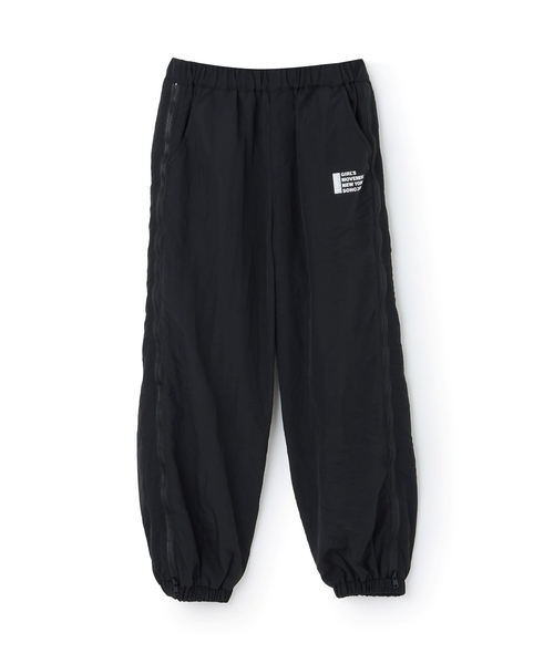 X-girl Stages（エックスガールステージス）の「サイドジップ開き配色パンツ（その他パンツ・キッズ・ブラック/カーキ・140cm/130cm/110cm/120cm）」の12枚目の写真