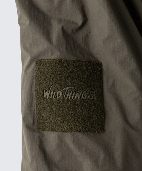 WILD THINGS（ワイルドシングス）の「WILD THINGS HAPPY JACKET（ワイルドシングス ハッピージャケット）（ナイロンジャケット・メンズ・ブラック/オリーブ系/ネイビー系・SMALL/MEDIUM/LARGE/X-LARGE）」の8枚目の写真
