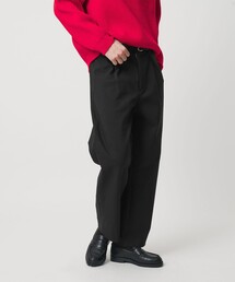 H BEAUTY&YOUTH ウールシルク ストレートノープリーツパンツM UNITED