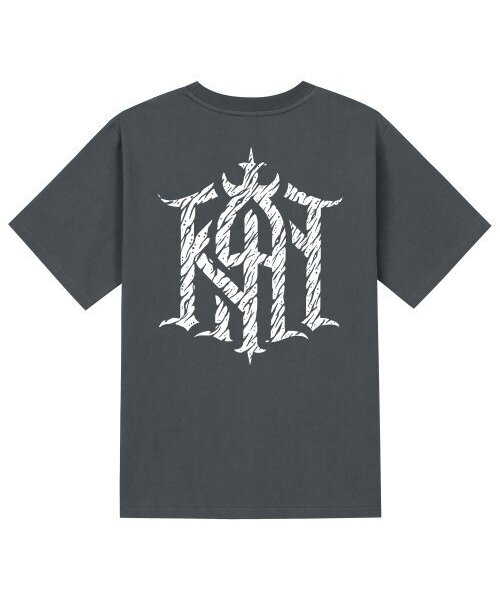 KAN6312(カン6312)の「KTG0177 オールドカン 半袖Tシャツ - グレー(Tシャツ/カットソー・メンズ・その他・LARGE/X-LARGE/SMALL/MEDIUM)」の1枚目の写真