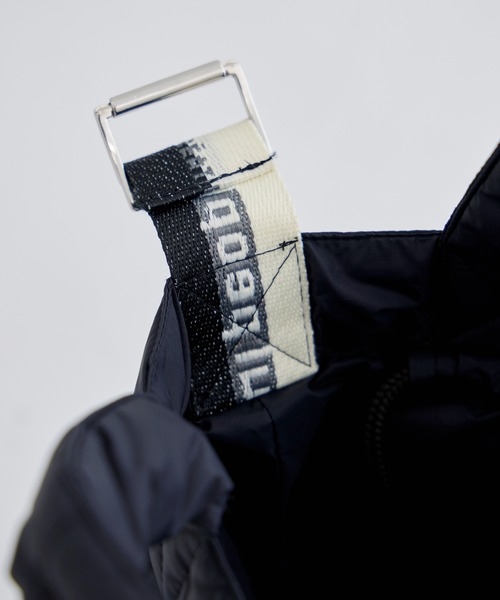 beautiful people（ビューティフルピープル）の「【beautiful people×THE TOKYO/ビューティフルピープル×ザトウキョウ】別注 mini tote shoulder bag/ミニトートショルダーバッグ/ナイロン/巾着バッグ（ショルダーバッグ・レディース・ブラック/カーキ/グレー・FREE）」の5枚目の写真