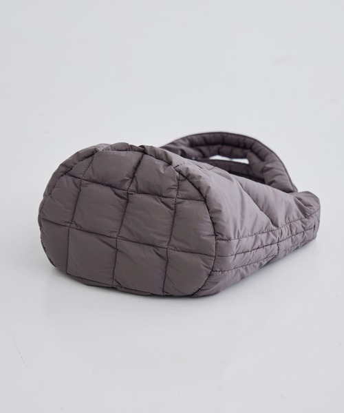 beautiful people（ビューティフルピープル）の「【beautiful people×THE TOKYO/ビューティフルピープル×ザトウキョウ】別注 mini tote shoulder bag/ミニトートショルダーバッグ/ナイロン/巾着バッグ（ショルダーバッグ・レディース・ブラック/カーキ/グレー・FREE）」の7枚目の写真