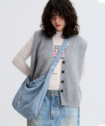 CHECKER ECO CROSS BAG LEMON