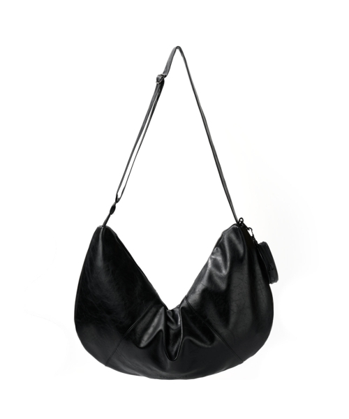 MACNI（マクニ）の「BOWLINE CROSS BAG BLACK（メッセンジャーバッグ・レディース・その他・FREE）」の3枚目の写真