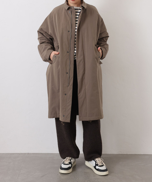 JOURNAL STANDARD LUXE(ジャーナルスタンダード ラックス)の「ウェザースタンドカラーコート(その他アウター・レディース・ブラック/カーキ・FREE)」の12枚目の写真