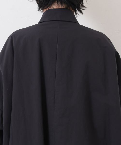 JOURNAL STANDARD LUXE(ジャーナルスタンダード ラックス)の「ウェザースタンドカラーコート(その他アウター・レディース・ブラック/カーキ・FREE)」の21枚目の写真