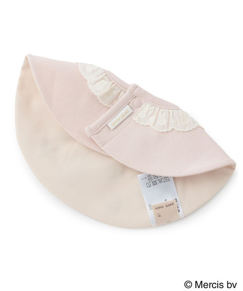 petit main（プティマイン）の「【dick bruna】刺しゅうスタイ（スタイ/よだれかけ・キッズ・ピンク/オフホワイト・F）」の5枚目の写真