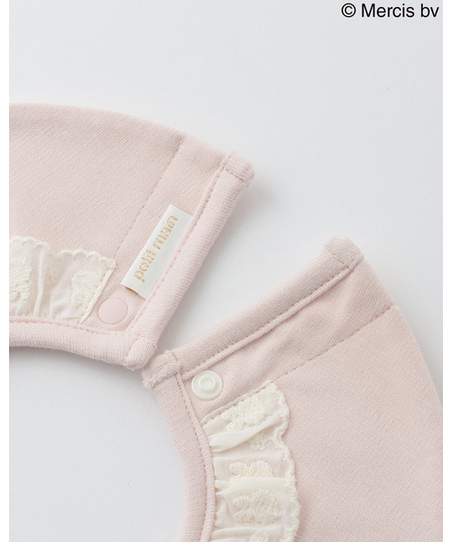 petit main（プティマイン）の「【dick bruna】刺しゅうスタイ（スタイ/よだれかけ・キッズ・ピンク/オフホワイト・F）」の7枚目の写真