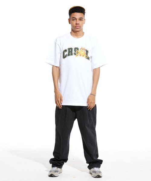 CREAM SODA LAB(クリームソーダラボ)の「マルチアーク半袖Tシャツホワイトグリーン(Tシャツ/カットソー・メンズ・その他・MEDIUM/X-LARGE/XX-LARGE/LARGE)」の2枚目の写真