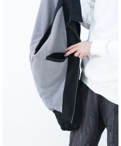 ROUND HOUSE(ラウンドハウス)の「【ROUND HOUSE/ラウンドハウス】 Cotton Houndstooth Jacket(ブルゾン・メンズ・ネイビー/ブラック/ブラウン・X-LARGE/LARGE/MEDIUM)」の21枚目の写真