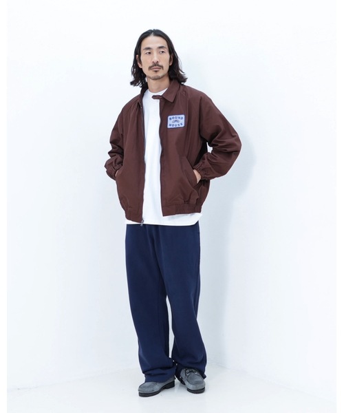 ROUND HOUSE(ラウンドハウス)の「【ROUND HOUSE/ラウンドハウス】 Cotton Houndstooth Jacket(ブルゾン・メンズ・ネイビー/ブラック/ブラウン・X-LARGE/LARGE/MEDIUM)」の14枚目の写真