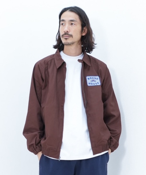 ROUND HOUSE(ラウンドハウス)の「【ROUND HOUSE/ラウンドハウス】 Cotton Houndstooth Jacket(ブルゾン・メンズ・ネイビー/ブラック/ブラウン・X-LARGE/LARGE/MEDIUM)」の17枚目の写真