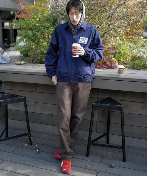 ROUND HOUSE(ラウンドハウス)の「【ROUND HOUSE/ラウンドハウス】 Cotton Houndstooth Jacket(ブルゾン・メンズ・ネイビー/ブラック/ブラウン・X-LARGE/LARGE/MEDIUM)」の6枚目の写真