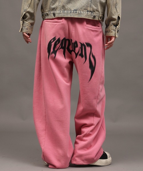 SEQUENZ(シークエンズ)の「【SEQUENZ/シークエンズ】SIDE TACK SWEAT PANTS(スウェットパンツ・メンズ・ピンク/杢グレー/ブルー/ブラック・S/M/L)」の2枚目の写真