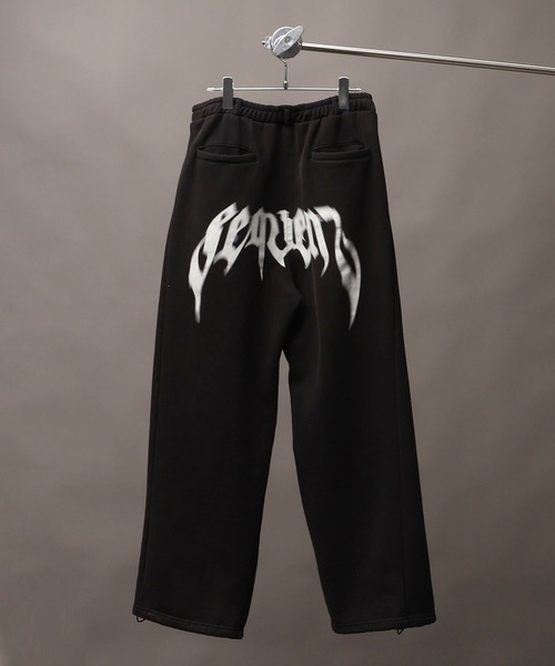 SEQUENZ(シークエンズ)の「【SEQUENZ/シークエンズ】SIDE TACK SWEAT PANTS(スウェットパンツ・メンズ・ピンク/杢グレー/ブルー/ブラック・S/M/L)」の5枚目の写真