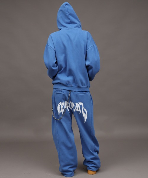 SEQUENZ(シークエンズ)の「【SEQUENZ/シークエンズ】SIDE TACK SWEAT PANTS(スウェットパンツ・メンズ・ピンク/杢グレー/ブルー/ブラック・S/M/L)」の18枚目の写真