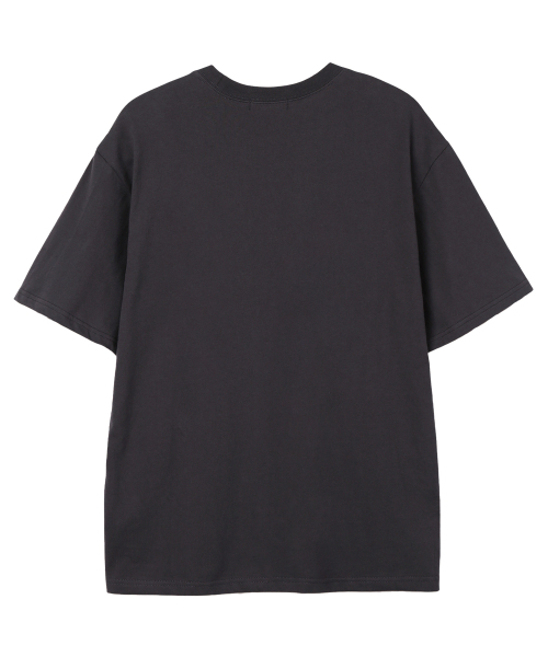 OUSE(オウズ)の「ウェザーエモティコン オーバーサイズ 半袖Tシャツ (DS010) チャコール(Tシャツ/カットソー・レディース・その他・SMALL/MEDIUM/LARGE/X-LARGE/XX-LARGE)」の2枚目の写真