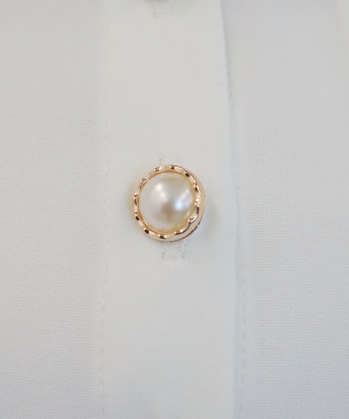 CECIL McBEE（セシルマクビー）の「フェイクシャツリボンワンピース（ワンピース・レディース・ベージュ/ボルドー/ブラック/グレー・MEDIUM）」の12枚目の写真