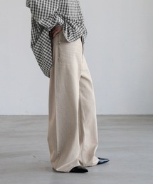 LOWRYS FARM | ワイドストレートデニムパンツ　607883(デニムパンツ)