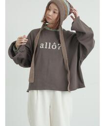 Samansa Mos2 | シンプルロゴアソート裏起毛スウェット(Tシャツ/カットソー)
