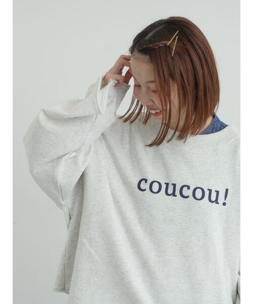 Samansa Mos2(サマンサ モスモス)の「シンプルロゴアソート裏起毛スウェット(Tシャツ/カットソー・レディース・グレー/チャコールグレー/ブルー・F)」の9枚目の写真