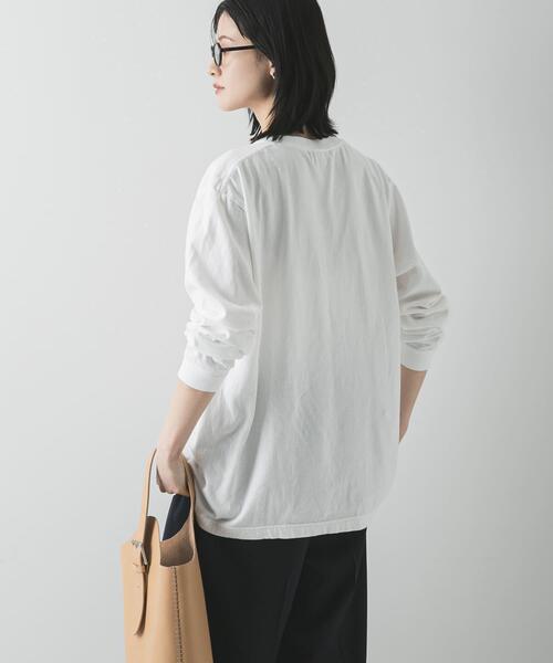 GOOD ROCK SPEED(グッドロックスピード)の「GOOD ROCK SPEED ロングスリーブカットソー(Tシャツ/カットソー・レディース・オフホワイト/グレー系その他・FREE)」の7枚目の写真