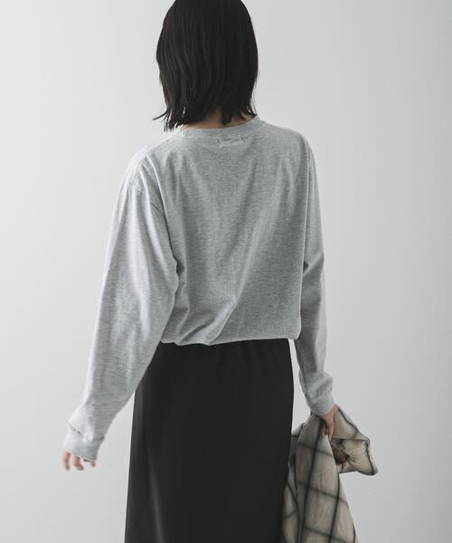 GOOD ROCK SPEED(グッドロックスピード)の「GOOD ROCK SPEED ロングスリーブカットソー(Tシャツ/カットソー・レディース・オフホワイト/グレー系その他・FREE)」の16枚目の写真