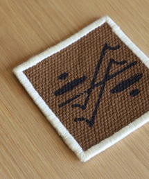 a.depeche（アデペシュ）の「【a.depeche:アデペシュ】コースター　おしゃれなギフトに最適！　　mon chemin coaster decision（ランチョンマット/テーブルウェア）」