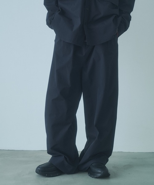 DOOPZ（ドープス）の「BOXY WIDE TECK TROUSERS - ボクシーワイドテックトラウザー（その他パンツ・メンズ・ブラック/グレー/ブルー・SMALL/MEDIUM/LARGE）」の8枚目の写真