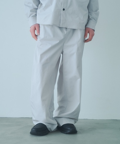 DOOPZ（ドープス）の「BOXY WIDE TECK TROUSERS - ボクシーワイドテックトラウザー（その他パンツ・メンズ・ブラック/グレー/ブルー・SMALL/MEDIUM/LARGE）」の21枚目の写真