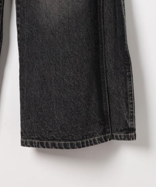 Heather（ヘザー）の「ハイウエストスリットデニムパンツ　647649（デニムパンツ・レディース・ブラック/ベージュ・S/M）」の15枚目の写真