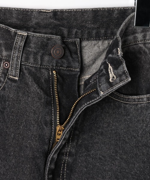 Heather（ヘザー）の「ハイウエストスリットデニムパンツ　647649（デニムパンツ・レディース・ブラック/ベージュ・S/M）」の16枚目の写真