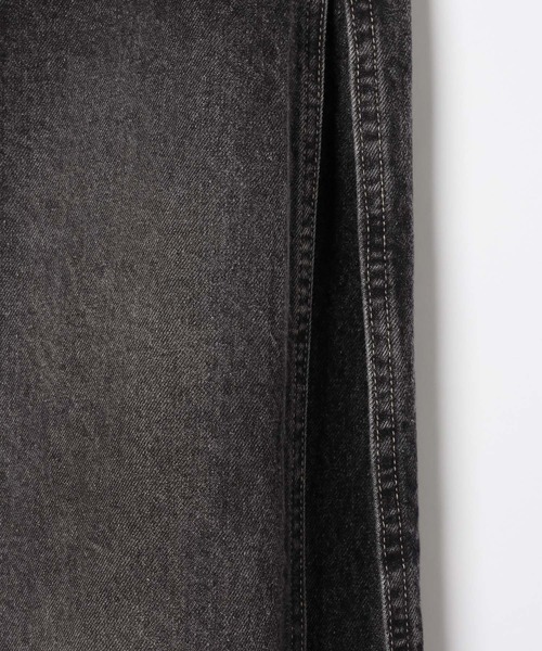 Heather（ヘザー）の「ハイウエストスリットデニムパンツ　647649（デニムパンツ・レディース・ブラック/ベージュ・S/M）」の19枚目の写真
