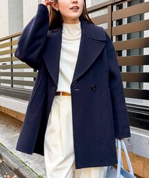 NOLLEY’S | SP140リバーコート起毛メルトン仕上げ(その他アウター)