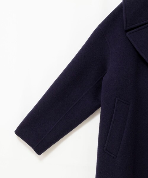 NOLLEY’S（ノーリーズ）の「SP140リバーコート起毛メルトン仕上げ（その他アウター・レディース・ダークネイビー・38）」の17枚目の写真