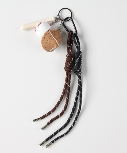 Right-on Basic】パラコードキーチャーム (キーホルダー / カラビナ