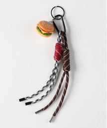 Right-on（ライトオン）の「【Right-on Basic】パラコードキーチャーム (キーホルダー / カラビナ付き / ストリート / アメカジ / バッグチャーム / プレゼント)（キーホルダー）」