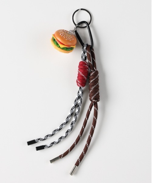 Right-on Basic】パラコードキーチャーム (キーホルダー / カラビナ