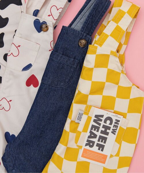 BREEZE（ブリーズ）の「【リンク】NEWシェフサロペット（その他ベビーウェア・キッズ・アイボリー/インディゴブルー/イエロー/オフホワイト・70/80）」の10枚目の写真