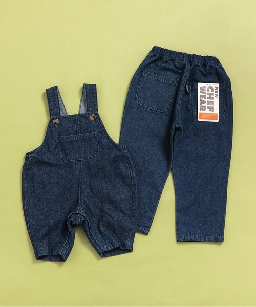 BREEZE（ブリーズ）の「【リンク】NEWシェフサロペット（その他ベビーウェア・キッズ・アイボリー/インディゴブルー/イエロー/オフホワイト・70/80）」の13枚目の写真