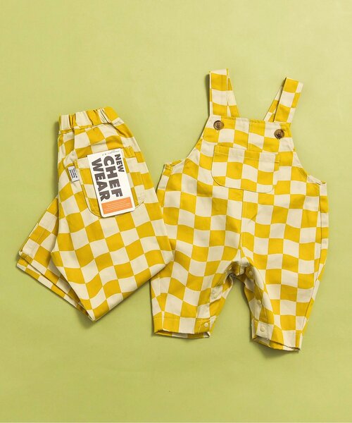 BREEZE（ブリーズ）の「【リンク】NEWシェフサロペット（その他ベビーウェア・キッズ・アイボリー/インディゴブルー/イエロー/オフホワイト・70/80）」の14枚目の写真