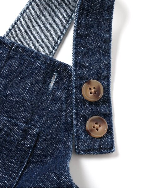 BREEZE（ブリーズ）の「【リンク】NEWシェフサロペット（その他ベビーウェア・キッズ・アイボリー/インディゴブルー/イエロー/オフホワイト・70/80）」の16枚目の写真