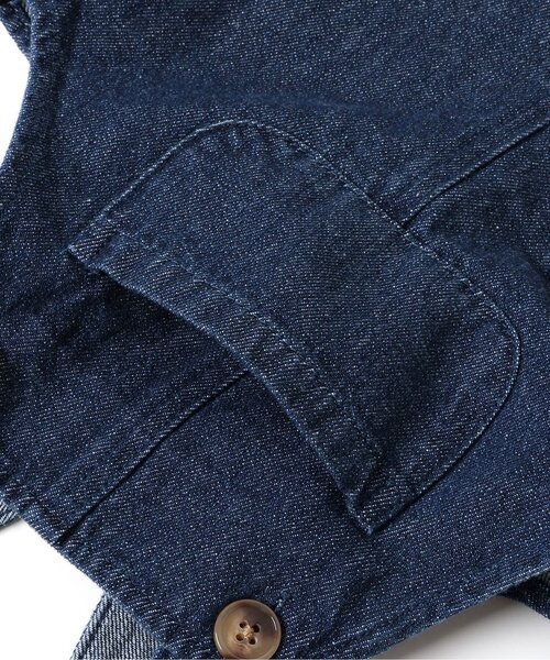 BREEZE（ブリーズ）の「【リンク】NEWシェフサロペット（その他ベビーウェア・キッズ・アイボリー/インディゴブルー/イエロー/オフホワイト・70/80）」の17枚目の写真