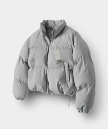MOOD INSIDE WOMAN（ムード インサイド ウーマン）の「(ウィメンズ) プファー クロップ ショートパディング_グレー（ダウンジャケット/コート）」