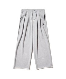 WOOALONG（ウアロン）の「Signature easy wide pants - GREY（スウェットパンツ）」