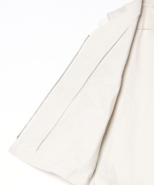 MHL.（エムエイチエル）の「FADED COTTON TWILL BLOUSON（ブルゾン・レディース・ブルー系その他6/ホワイト系その他3・2）」の6枚目の写真